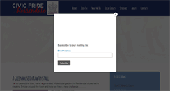 Desktop Screenshot of civic-pride.org.uk